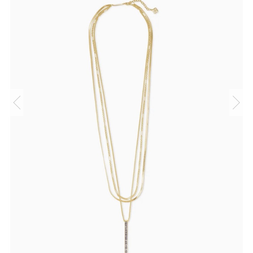 Kendra Scott Jack Gold Multi Strand Necklace